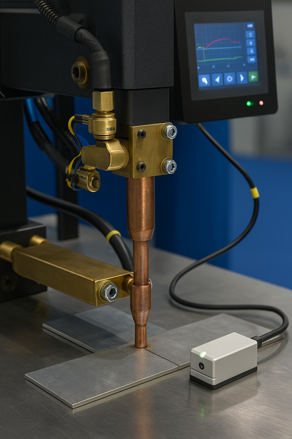 جوش مقاومتی هوشمند با قابلیت گزارشگر نقص خودکار (Smart Resistance Welding)